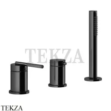 Gessi INGRANAGGIO Смеситель для ванны, без излива 63547-706, Black Metal