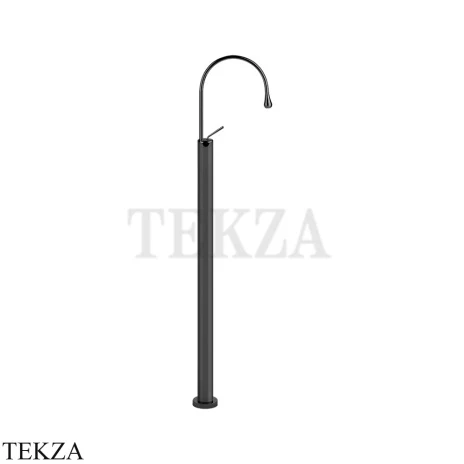 Gessi Goccia Смеситель для раковины напольный, внешняя часть 33626-706, Black Metal PVD