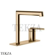 Gessi INGRANAGGIO Смеситель для раковины на планке, без гарнитура 63515-735, Warm Bronze PVD