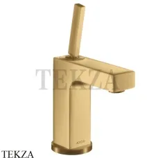 Axor Citterio Смеситель для раковины 110, с донным клапаном 39010250, Brushed Gold