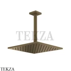 Gessi RILIEVO Потолочная душевая лейка с кронштейном 59155-713, Antique Brass
