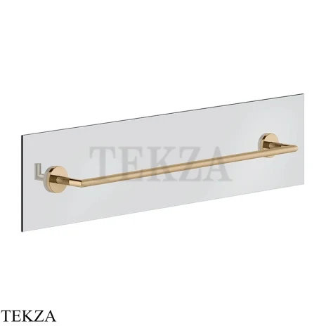Gessi ANELLO Полотенцедержатель для крепления на стекло, 60 см 63828-735, Warm Bronze PVD
