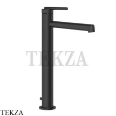 Gessi INGRANAGGIO Смеситель для раковины длинный, с донным клапаном 63505-299, Black XL