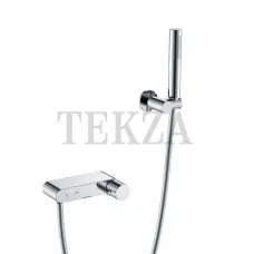 Boheme Stick Смеситель для ванны с изливом и гарнитуром Stick 123-CRCR Chrome DIAMOND Chrome