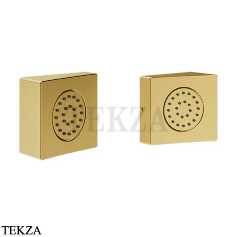 Gessi Haute Culture Shower Боковые форсунки, внешняя часть 57572-716, золото Brushed