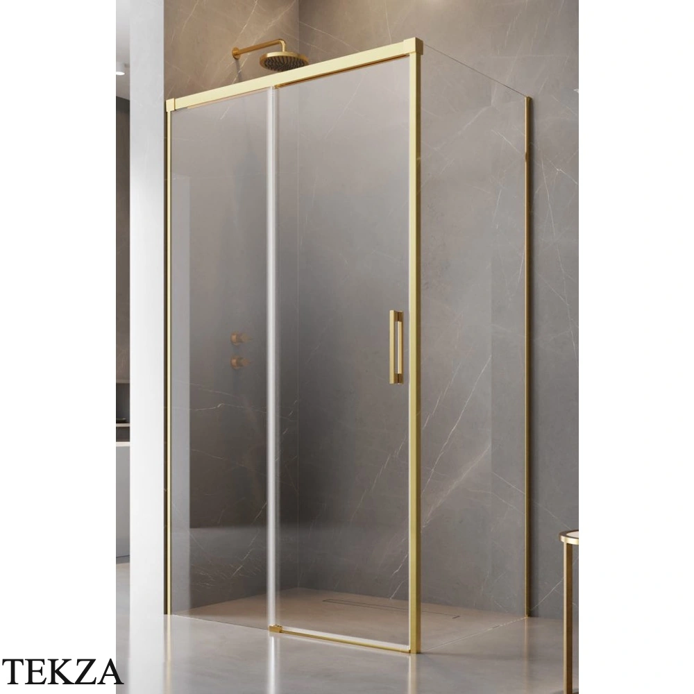 Radaway Idea KDJ Душевая дверь 160 см, левая, 387046-09-01L, золото глянец