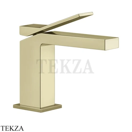 Gessi RETTANGOLO K Смеситель для раковины, без донного клапана 53002-710, Brass PVD