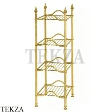 Migliore Mirella Этажерка напольная для полотенец 26361, золото глянец