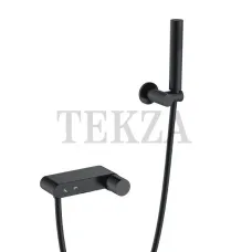 Boheme Stick Смеситель для ванны с изливом и гарнитуром Stick 123-BB Black TOUCH Black