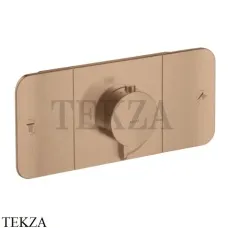 Axor ONE Термостат для душа 2 потока, внешняя часть 45712310, Brushed Red Gold