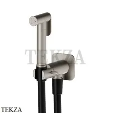 Newform Гидроершик настенный WC с держателем 881.M0.070, Titanium satin