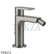 Gessi Emporio Via manzoni Смеситель для биде, с донным клапаном 38607-149, Finox Brushed Nickel