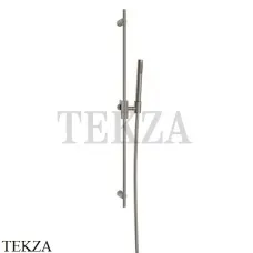 Gessi ANELLO Штанга в комплекте с душевой лейкой 63484-149, Finox Brushed Nickel
