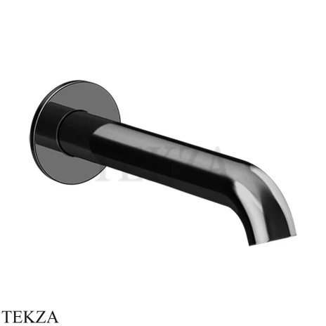 Gessi Origini MATERIC Излив для ванны настенный монтаж 66103-706, Black Metal PVD
