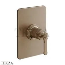 Gessi VENTI20 Смеситель для душа, 1 поток, внешняя часть 65061-708, Copper Brushed