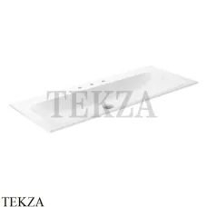 KEUCO PLAN Раковина на тумбу 120, с 3 отверстиями под смеситель 32980311203, белый глянец KEUCO PLAN Раковина на тумбу 120, с 3 отверстиями под смеситель 32980311203, белый глянец