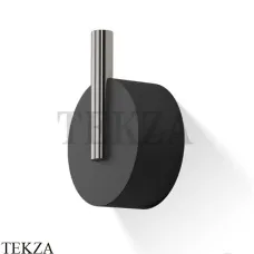 Decor Walther Stone Black WHK Крючок для халата и полотенец 0972665, черный матовый-stainless steel