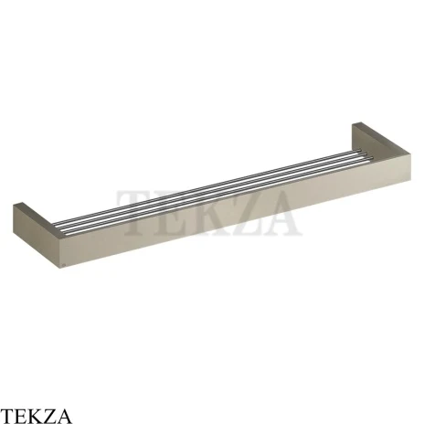 Gessi Rettangolo Решетка-полка в душевую зону 60 см 20949-149, Finox Br. Nickel