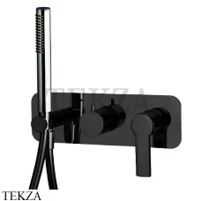 FIMA Carlo Frattini MAST Смеситель для душа, с гарнитуром, F3149WX2NS, черный матовый