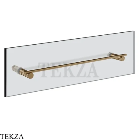 Gessi Incastri Полотенцедержатель для крепления на стекло, 45 см 75513-791, бронза Deep