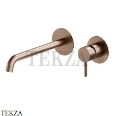 Newform X-Steel 316 Смеситель для раковины, внешняя часть 69630EX.59.067, PVD Brushed copper bronze