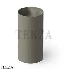 Dea Design Pedestal Basin Раковина напольная круглая Solid Surface DD2002 450 4, Light Grey №4