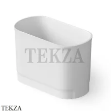 Dea Design Single Ванна отдельностоящая сидячая 110x58 Solid Surface DD8701 1100 18, White №18