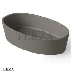 Dea Design Washbasins Раковина настольная овальная Solid Surface DD9036 600 3, Grey №3