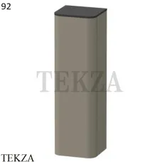 Duravit Happy D.2 Plus Шкаф-пенал подвесной, 1 распашная дверца, Stone Grey Satin Matt