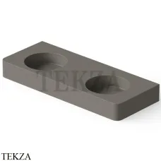 Dea Design Washbasins Раковина двойная подвесная Solid Surface DD9081 1200 3, Grey №3