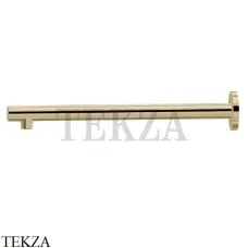 Newform Кронштейн для душа круглый настенный L=350 27670.59.098, PVD Brushed pale gold
