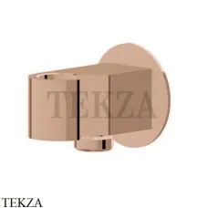 Newform Вывод для шланга с держателем для душа 68498.M0.072, Copper satin