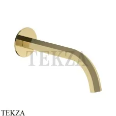 Fantini Venezia Излив для ванный настенный 20 см, 29018315, Золото плюс