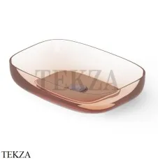 Dea Design Washbasins Раковина настольная 55х38 Glasstech DD9094 550 R9, Brown Copper R9 Dea Design Washbasins Раковина настольная 55х38 Glasstech DD9094 550 R9, Brown Copper R9