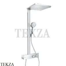 Hansgrohe Raindance E Showerpipe 300 1jet Душевая стойка с термостатом 27361000, хром глянец Hansgrohe Raindance E Showerpipe 300 1jet Душевая стойка с термостатом 27361000, хром глянец