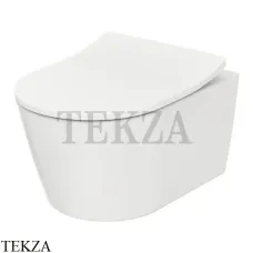 TOTO Neorest RP Унитаз подвесной, безободковый CeFiONtect, CW552Y, сиденье микролифт TC513F, белый глянец