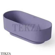 Dea Design Shadow Ванна отдельностоящая овальная 170x72 Solid Surface DD8675 1700 14, Lilac №14