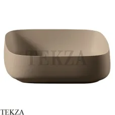 ArtCeram COGNAC Quadro 55 Раковина накладная COL008 40 34, tortora