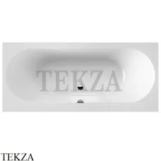 Villeroy & Boch Oberon 2.0 Ванна встраиваемая 180x80 слив перелив UBQ180OBR2DV-01, Quaryl, белый глянец