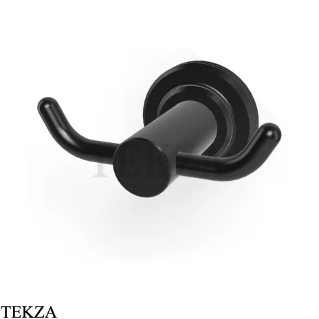 FIMA Carlo Frattini Park Line Крючок для халата и полотенец F6304/2CS, brushed black chrome