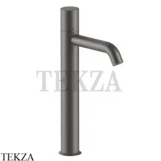 Fantini Nostromo Смеситель для раковины высокий, без донного клапана 50P5E906WF, Matt Gun Metal PVD