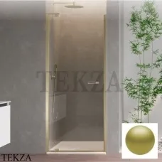 Duka natura 4000 Дверь в нишу распашная 70 крепеж слева, A-DTNL700BRPA10, brass pearl
