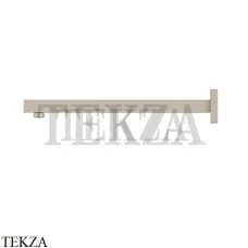 Newform Кронштейн для душа квадрат настенный L=350 27674.M0.071, Gold Satin