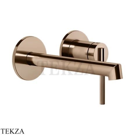 Gessi INGRANAGGIO Смеситель для раковины короткий, внешняя часть 63581-030, Copper PVD