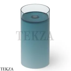 Dea Design Pedestal Basin Раковина напольная круглая Glasstech DD2012 400 R11, Dark Blue R11