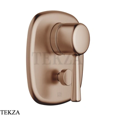 Dornbracht COYA Смеситель для душа с переключателем, внешняя часть 36120404-42, Brushed Bronze (PVD)
