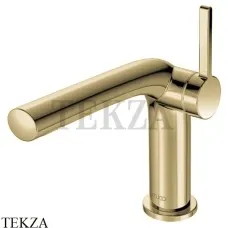 Keuco Edition 400 Смеситель для раковины 120, с донным клапаном 51504030002, Бронза шлифованная