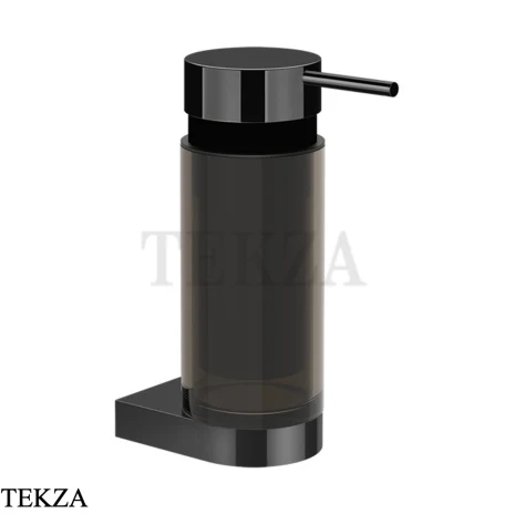 Gessi Perle Дозатор для жидкого мыла настенный 74814-706, black хром глянец
