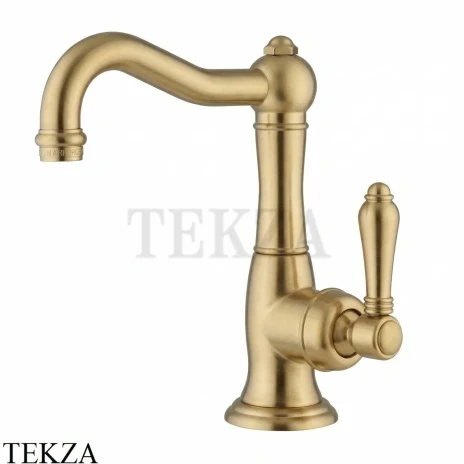 Nicolazzi Cinquanta Смеситель для раковины El Capitan без гартитура, 3452TCOS75C, Brushed brass