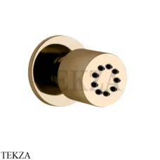 Gessi INCISO SHOWER Боковая форсунка поворотная 13375-735, Warm Bronze PVD